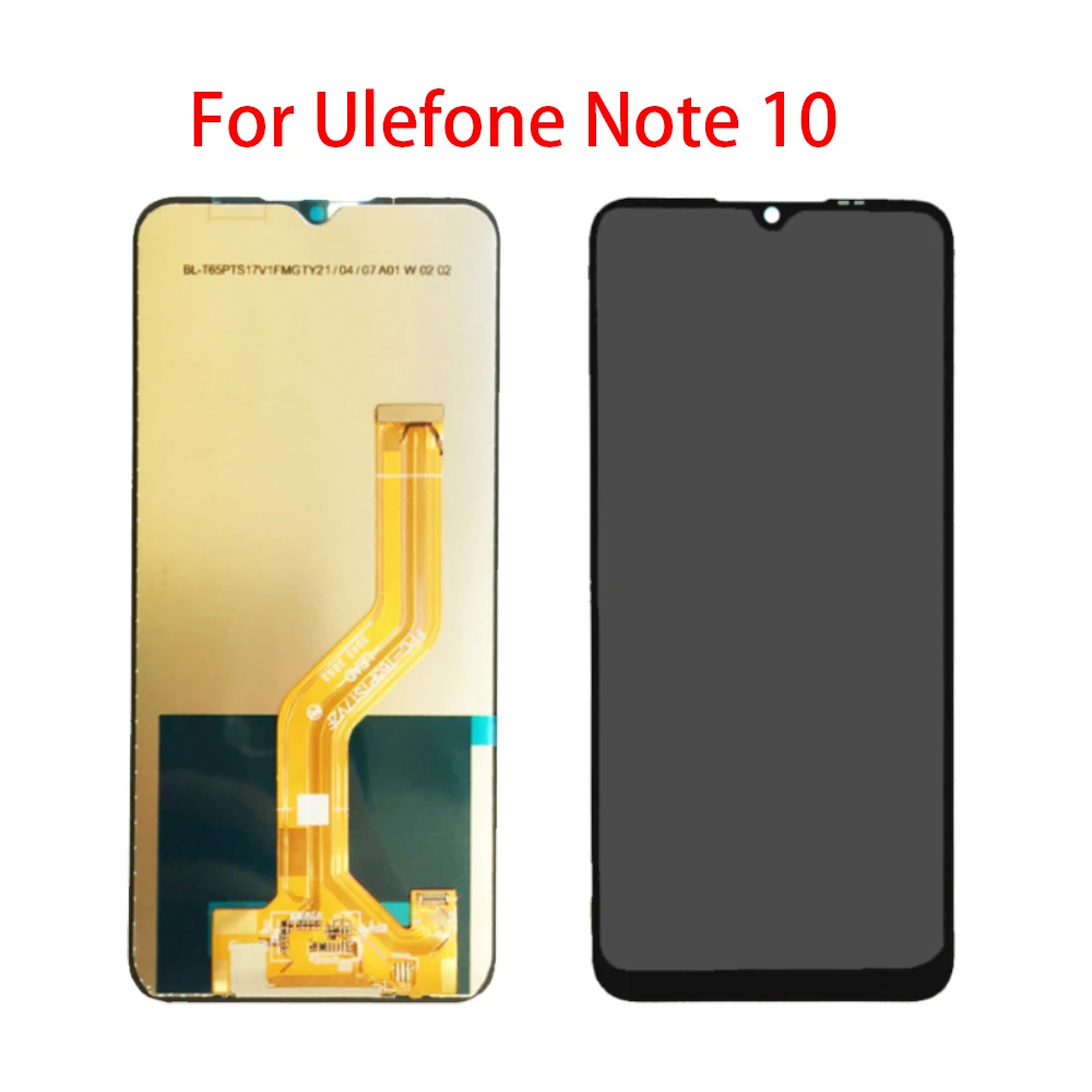 

New Tested LCD Screen For Ulefone Note 10 LCD DIsplay Touch Screen Digitizer Full Assembly Replacement