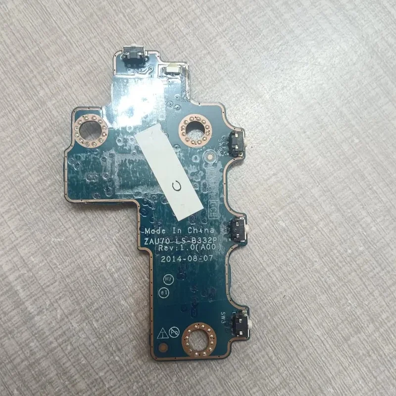 N+ New Laptop Power Switch LED Indicator Small Board LS‑B332P for Dell Latitude 13 7350