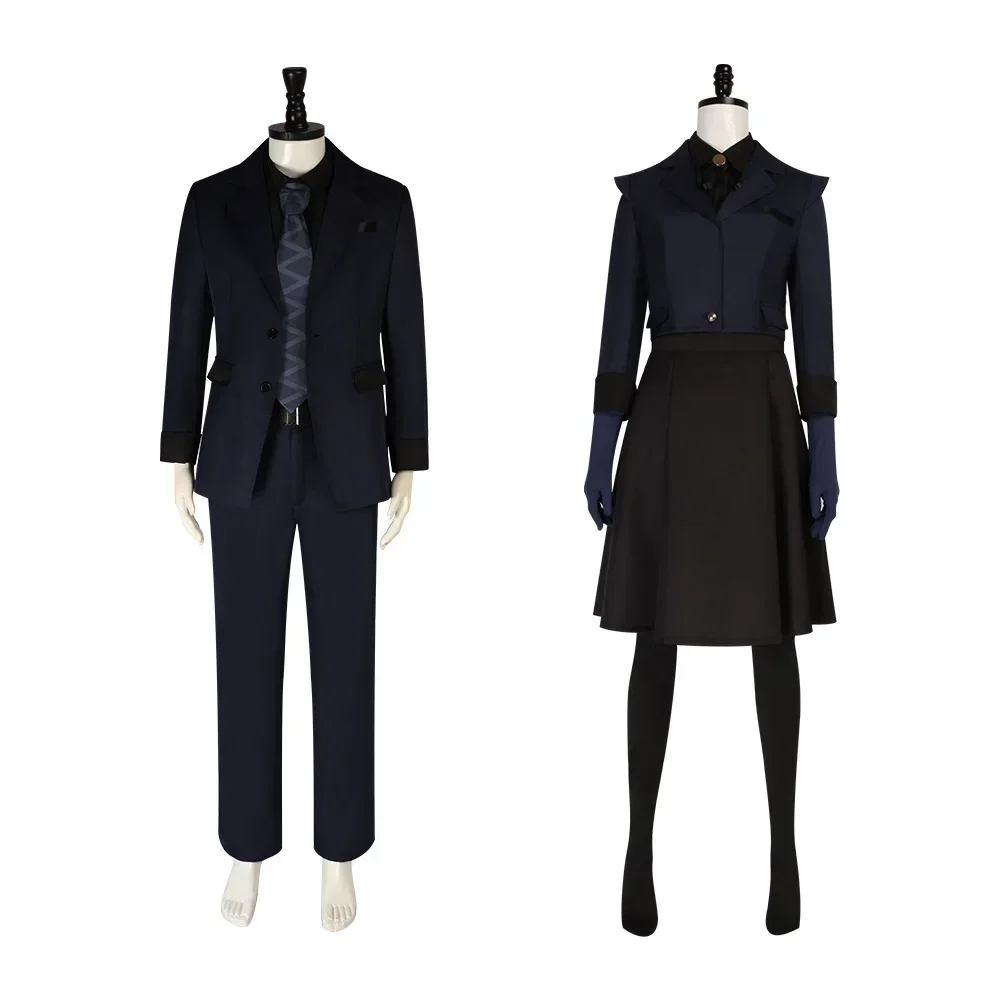 

Карнавальный костюм на Хэллоуин, костюм для косплея Драко Малфоя из фильма, черная школьная форма для мальчиков и девочек, для ролевых игр