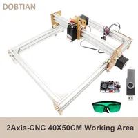 NEW 500*400mm GRBL 1.1f CNC Laser Engraver 20W Wood Engraving Machine 12V 5A 2-Axis Laser Cutting Printing Etched Cautery