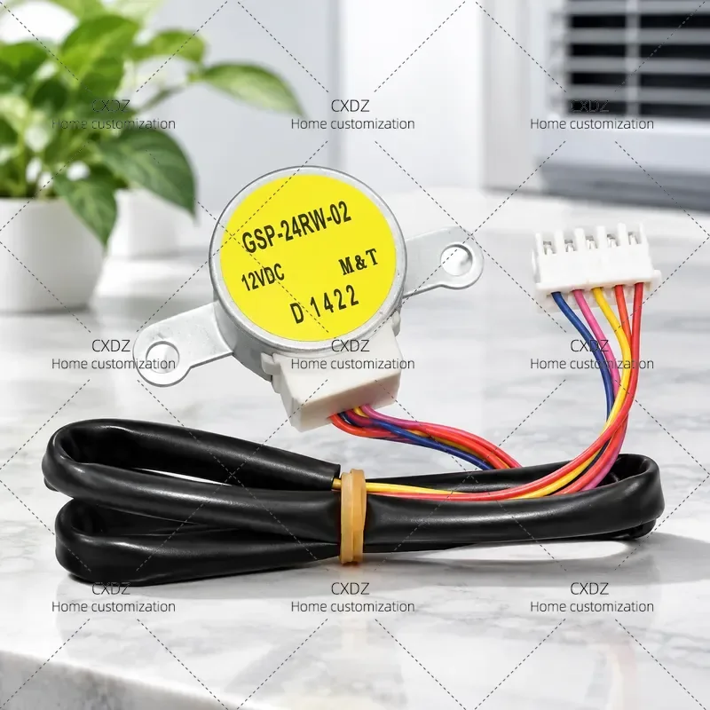 GSP-24RW-02 Synchronous Sweeping Motor Stepping Wind Guide Motor for Old Air Conditioner On-hook Swing Blade Replacement Part