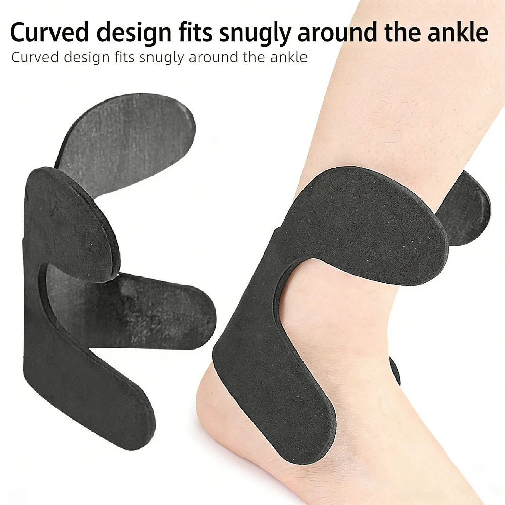 10-30Pcs EVA Self-Adhesive Snowboard Boots Narrowing Pads Ski Boot Ankle Wrap Pads Snowboard Boots to Reduce Ankle Blisters