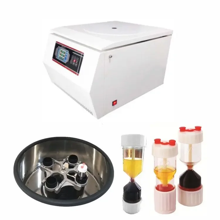 4000rpm LCD Display Medical Stem Cell Centrifuge Desktop Laboratory Low Speed Specific Volume PR P KIT BS PR P KIT Centrifuge