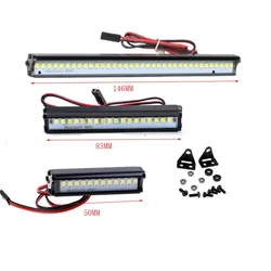 50mm 83mm Rc Car Led Light Bar Leds Lamp 1:10 Rc Car Part For Traxxas Trx4 90046 Scx10 Bright Led Lights Cool Accessory