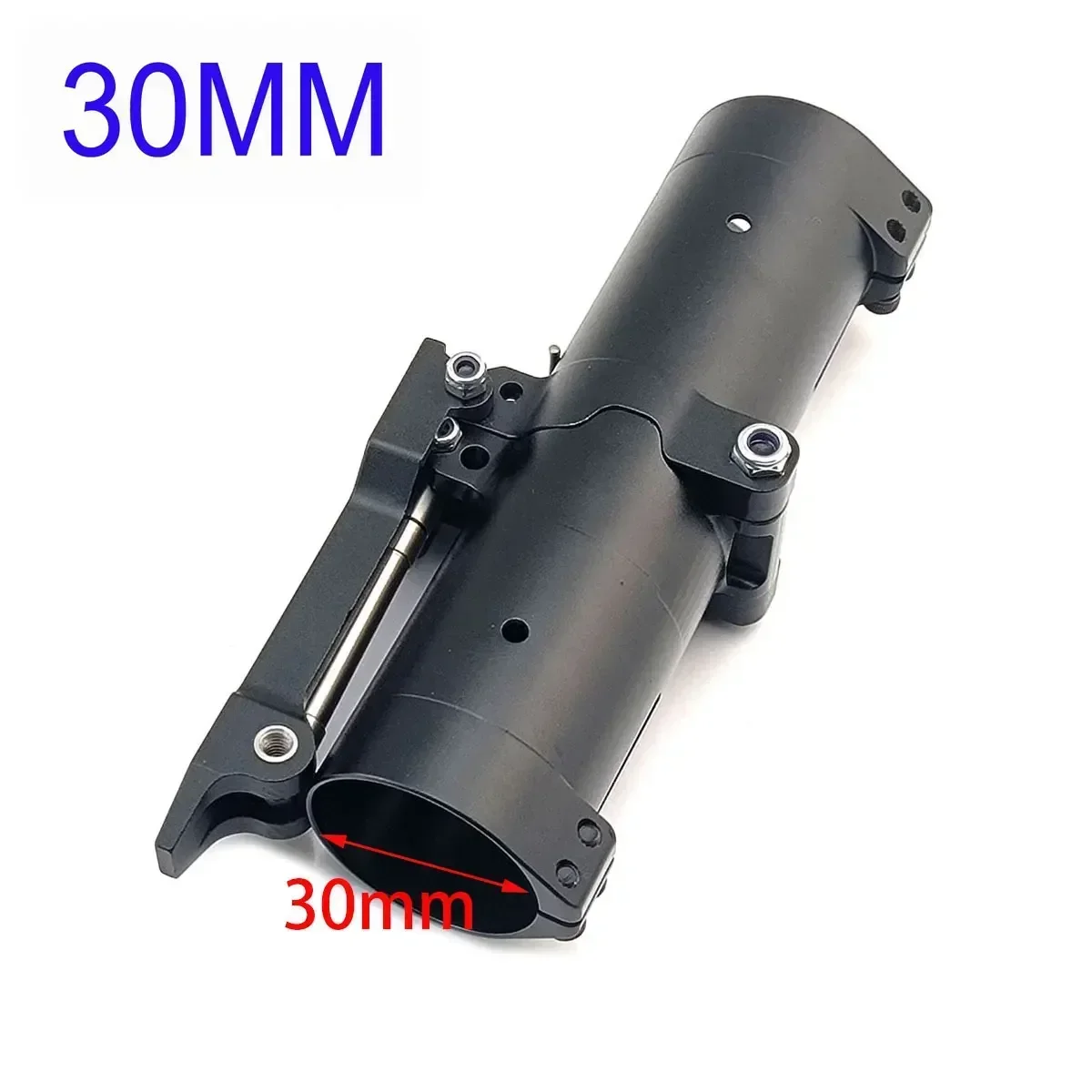 New Aluminum Alloy 30mm 40mm 45mm 50mm Carbon Tube Connector Round Folding Arm Clamp Fixture for Agricultural Drone