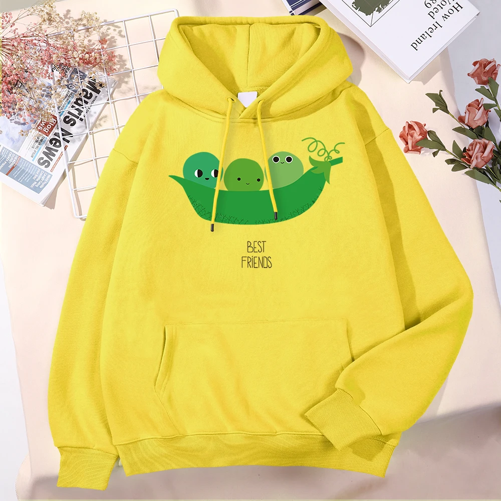 The Best Friend Is Always Together Male Hoodie Fashion All-Match Tracksuit Graphics Fleece Hoodies Graphics Quality Clothing Men