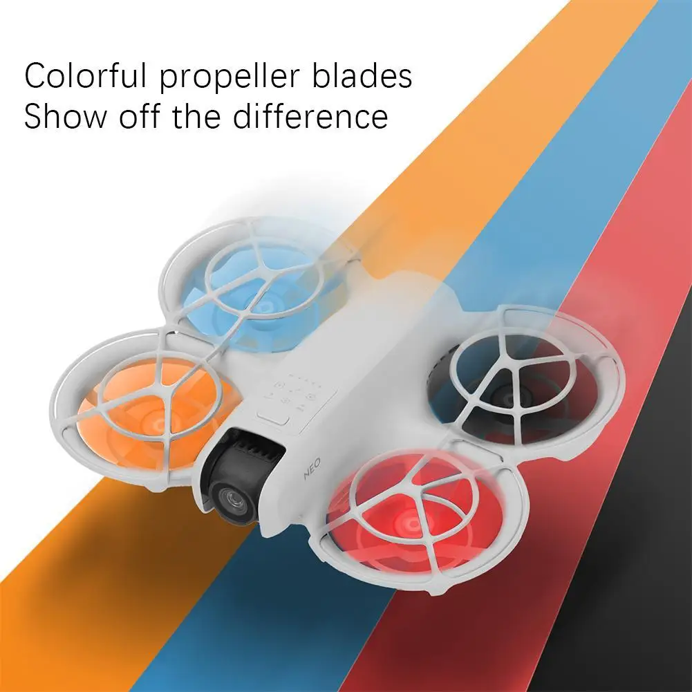 2 PCS Propellers for DJI Avata 2 Drone Colorful 3032S Props Replacement Propellers Storage Box Avata2 Accessories