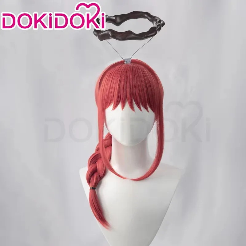 

LQIN STOCK Angell Devill Makimaa Rezee Denjii Mitaka Asa Powerr парик аниме косплей Dokidoki Halo ожерелье татуировка клыки рога вернуть