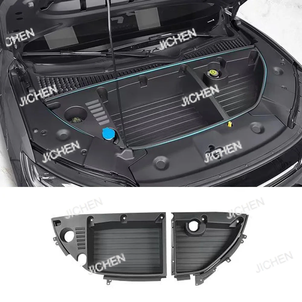 

JC автомобильный передний багажник, ящик для хранения отсека двигателя, аксессуары большой емкости, подходит для 2024-2025 BYD Yuan UP