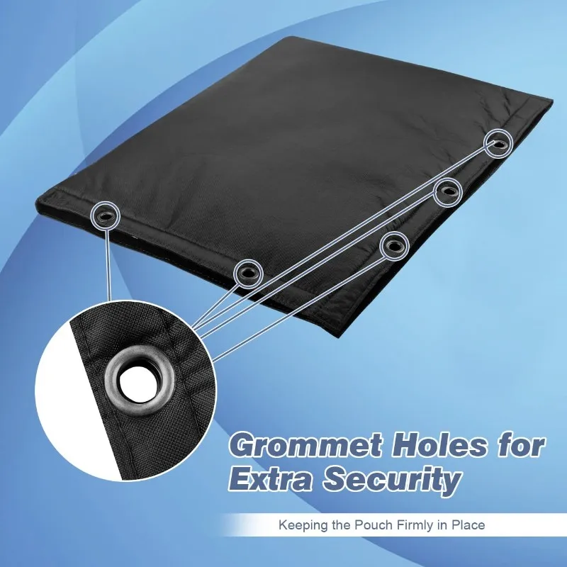 ABWZ-Backflow Preventer Cover 17''W X 21''H, Winter Freeze & Weatherproof Protection For Irrigation Pipes & Sprinkler Valves