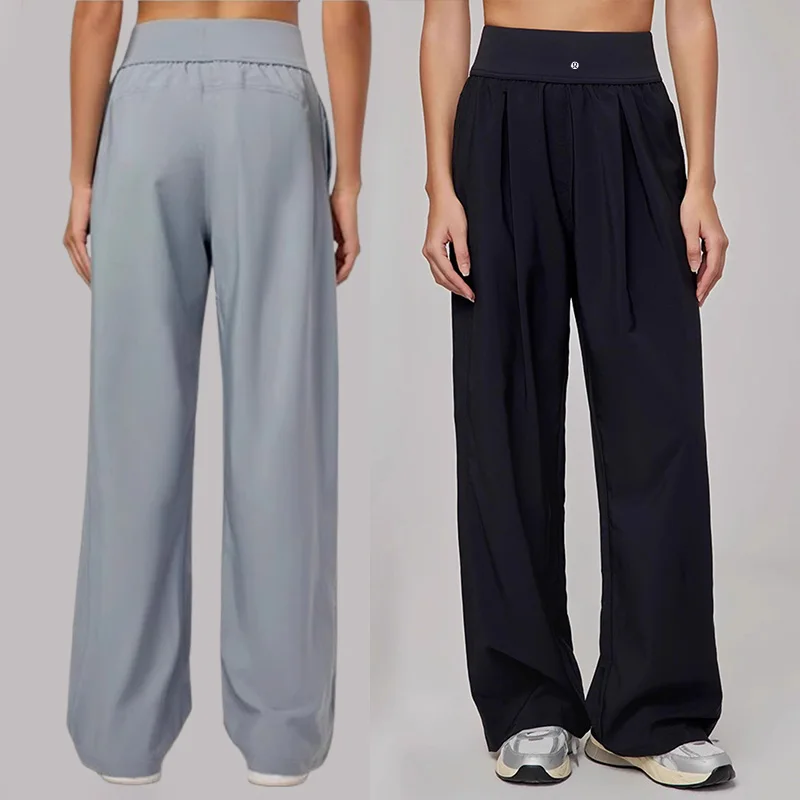 

Yoga Pants Women High Waisted Hip Lifting Pants Wide Leg Pants Sports Fitness Pants