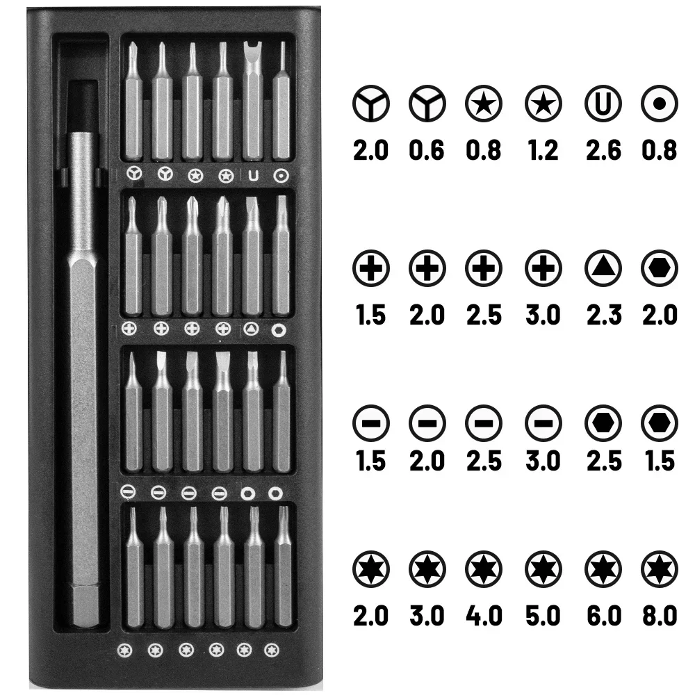 Precision Screwdriver Set Complete Kit Tools in Offers Magnetic Screwdriver Tip Hand Sets Tool Multifunctional Screwdrivers