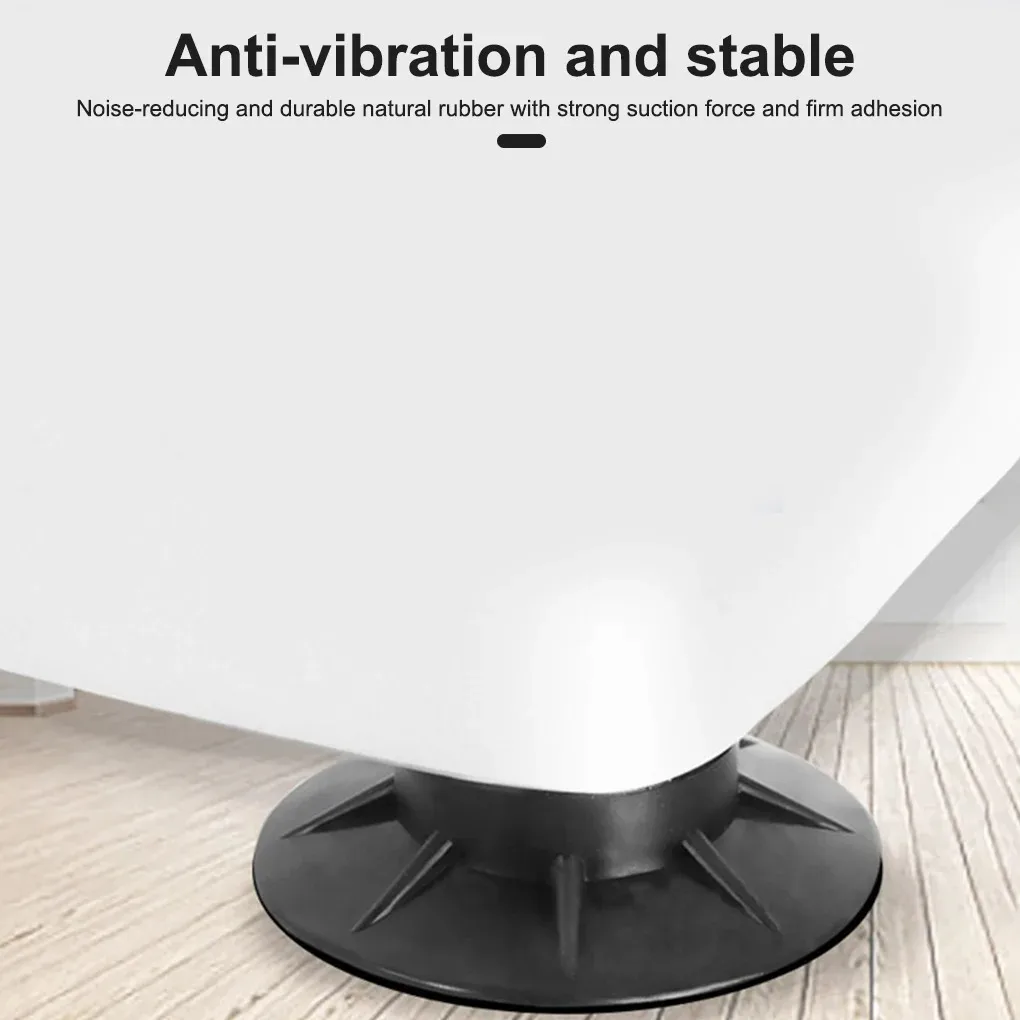 4PCS Anti Vibrazione Piedi Pad Gambe In Gomma Slipstop Silenzioso Skid Raiser Zerbino Per Lavatrice Supporto Ammortizzatori Supporto antiscivolo Pad