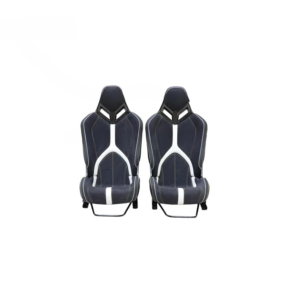 Accessory Nappa Customizable Adjustment Dry Carbon Fiber Car Racing Seat For Gallardo