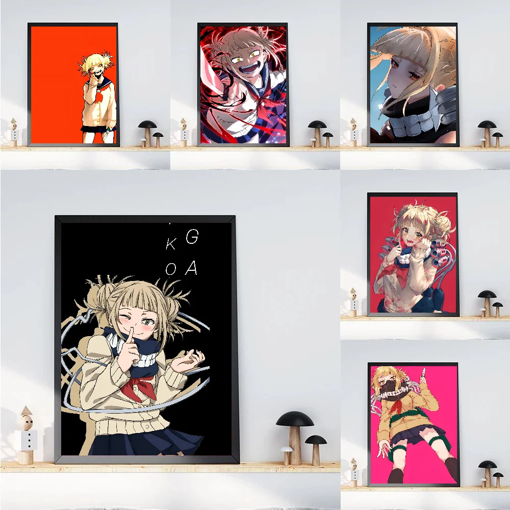 Anime My Hero Academia Himiko Toga Poster Paper Print Home Living Room Bedroom Entrance Bar Cafe Art Painting Decoration