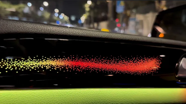 Car Ambient Light For Mercedes Benz ML2012-2015/GL 2013-2015 W166/GLE 2015-2019/GLS (16-19) W166 Auto Interior Rainbow Lighting
