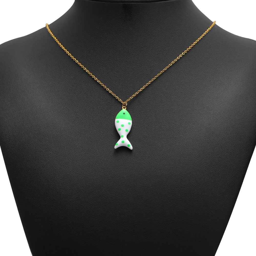 5 قطعة جديد الفولاذ المقاوم للصدأ المينا بقعة الأسماك السحر 32x12 مللي متر قلادة المعلقات DIY بها بنفسك صنع المجوهرات أقراط أساور النتائج