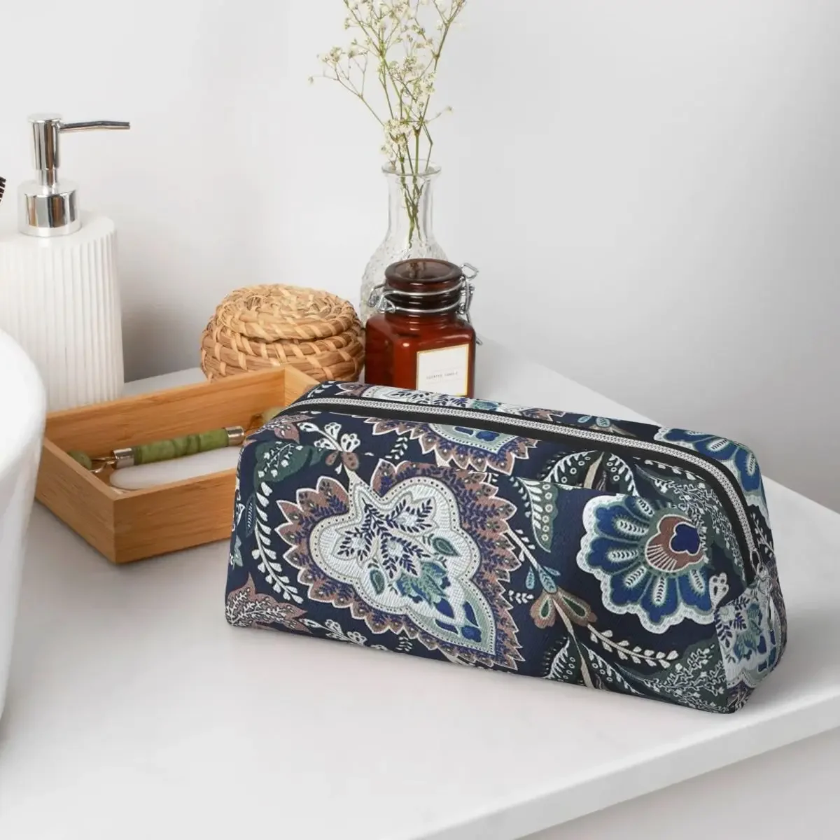 Vera Bradley Pattern Colorful Pencil Cases Pencil Pouch Large Storage Pen Box Pencil Bag for Students School