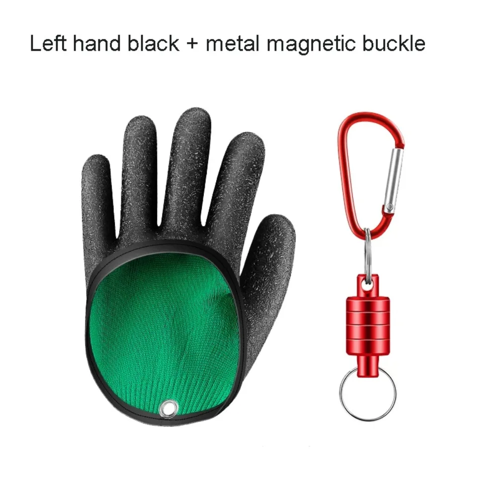 Waterproof Fish Catching Latex Gloves Wear-resistant Anti Slip Fishing Puncture Proof Gloves Full Finger Multifunctional