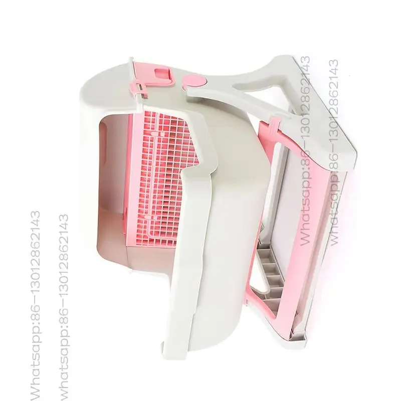 2026  1PCS  NEW  semi-automatic cat litter box anti-splash oversized cat toilet