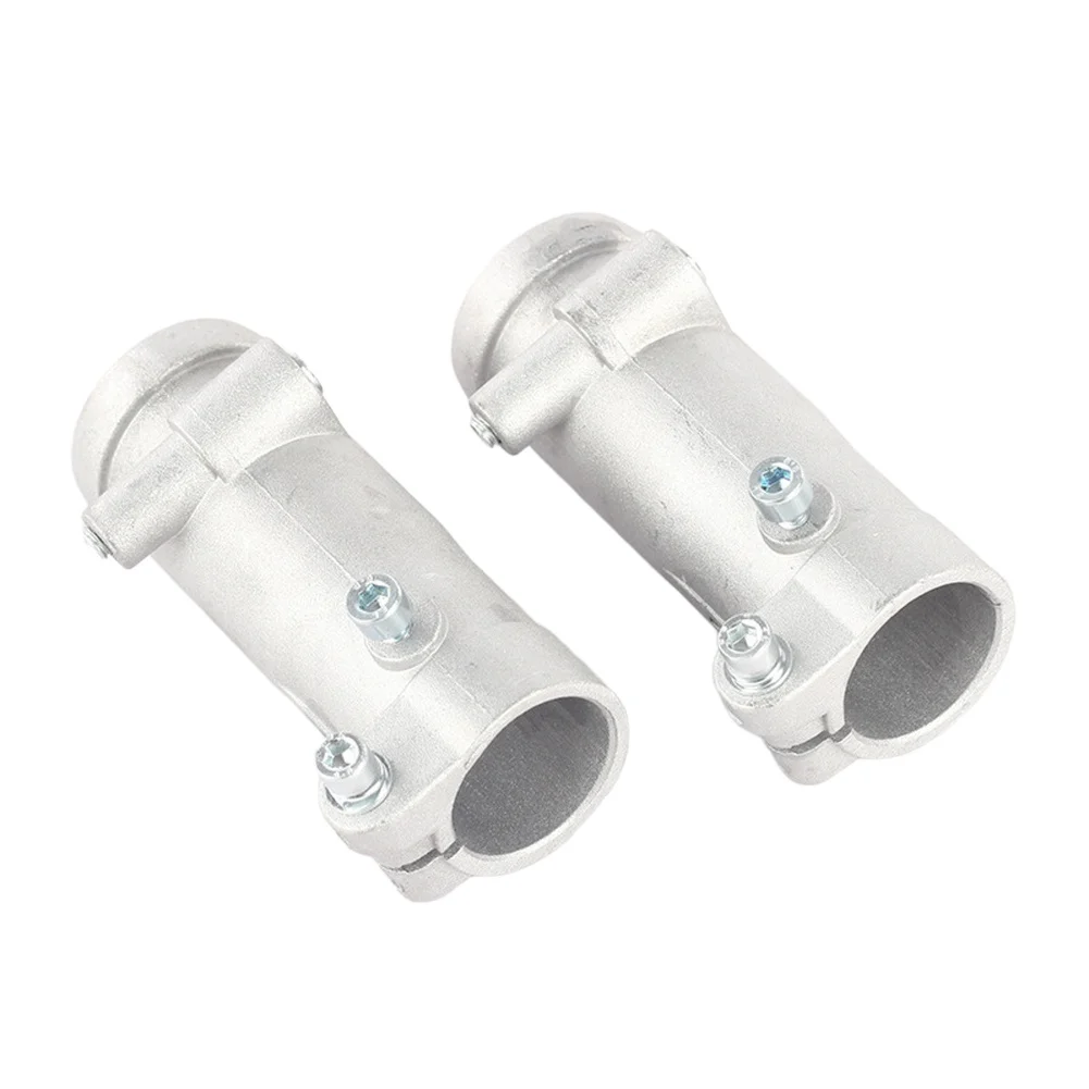 2Pcs 94mm Grass Trimmer Flexible Shaft Aluminum Connector Tube Adapter Replacement For Backpack Brush Grass Trimmers Accessories