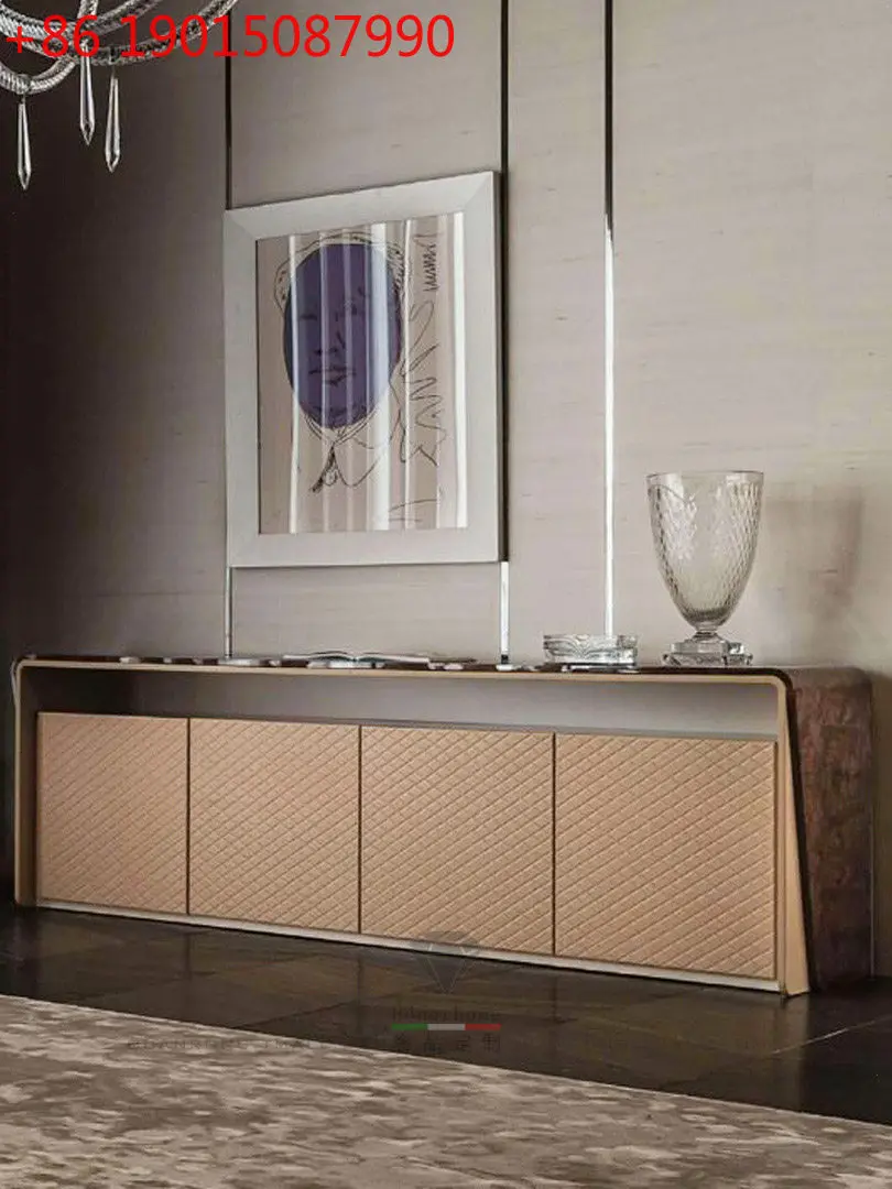 

ТВ-шкаф, бытовой современный свет, роскошь, высокая спальня 70, высокий напольный шкаф для телевизора по индивидуальному заказу