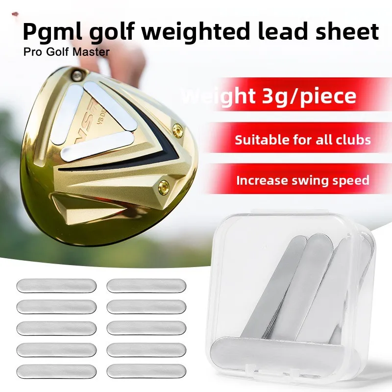 

PGM golf club weighted lead piece 10 pieces 3g/piece club head weighted wood iron push rod practice counterweight accessories