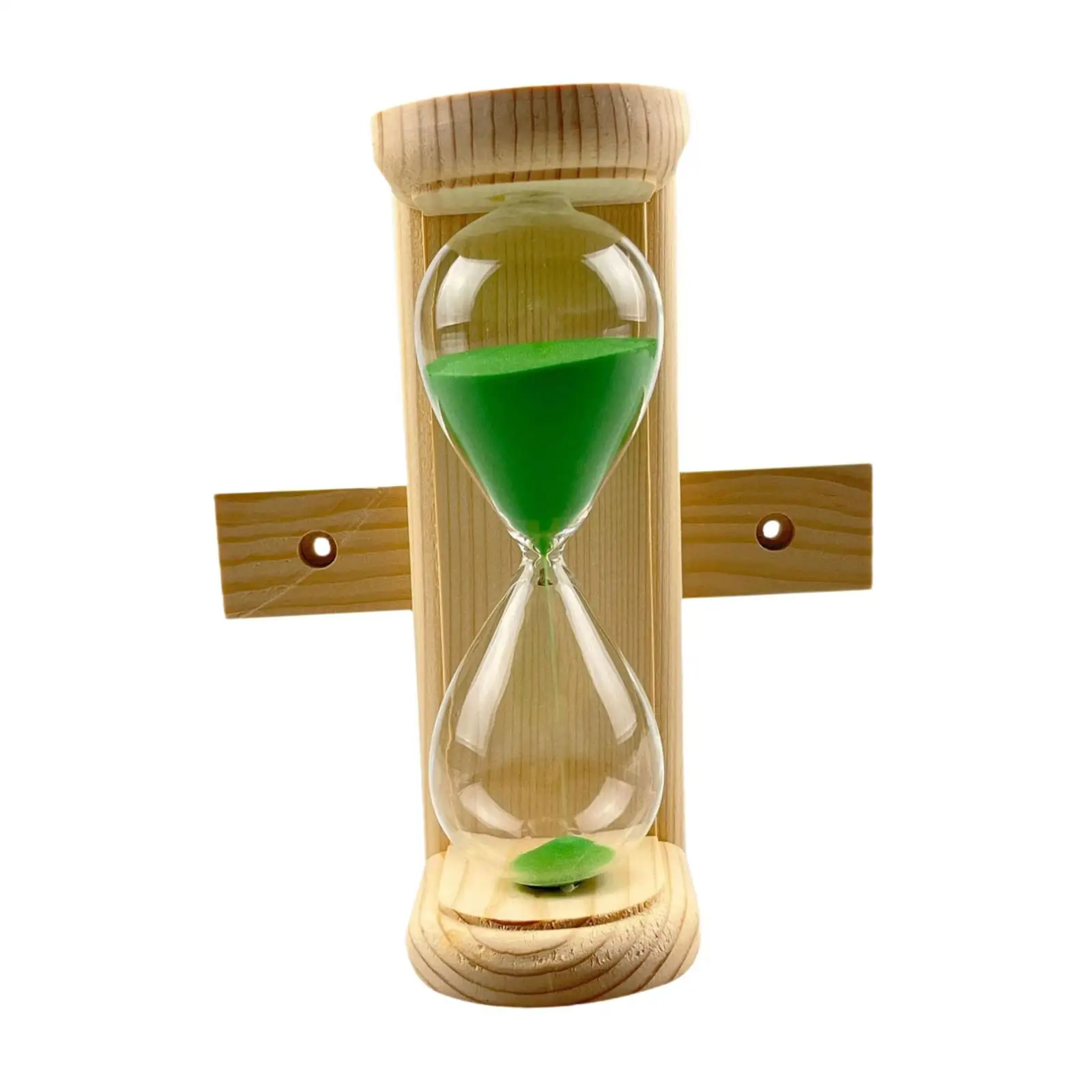 Sauna Sand Timer 15 Minutes Sauna Accessories Sandglass Timer Wood Hourglass Clock for Office Home SPA Classroom Cooking Bath