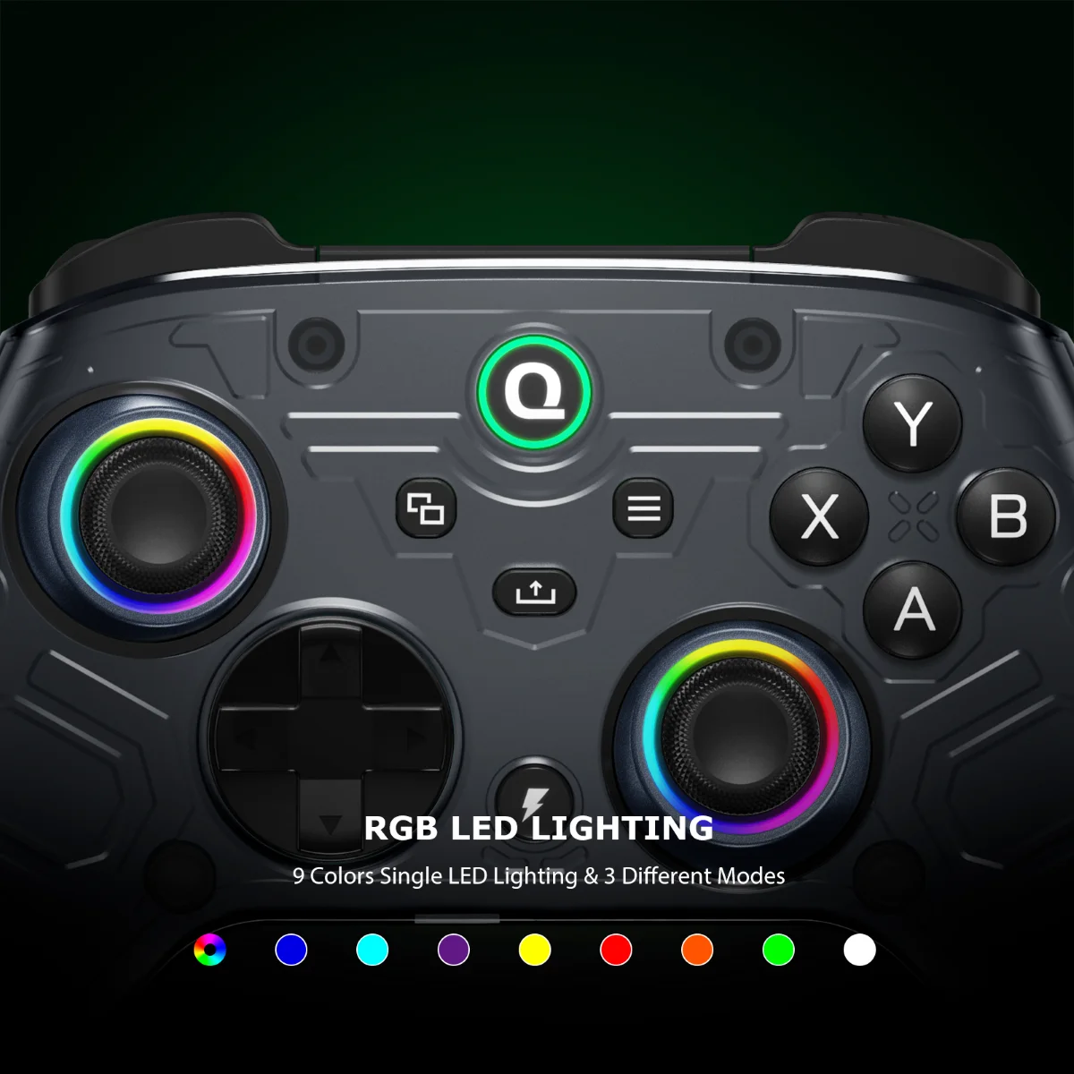 QRD FERROX M5 2.4Ghz Xbox وحدة تحكم الألعاب لوحة ألعاب لاسلكية لسلسلة Xbox X/Xbox Series S/Xbox One مع عصا التحكم بتأثير القاعة