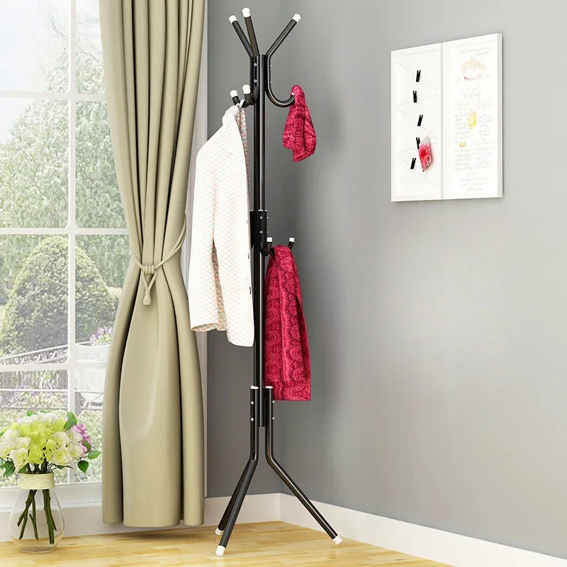 Metal Coat Rack Freestanding Stable Coat Tree with 9 Hook 12Hook Hat Coat Hanger Stand Organizer for Bedroom Living Room Hallway