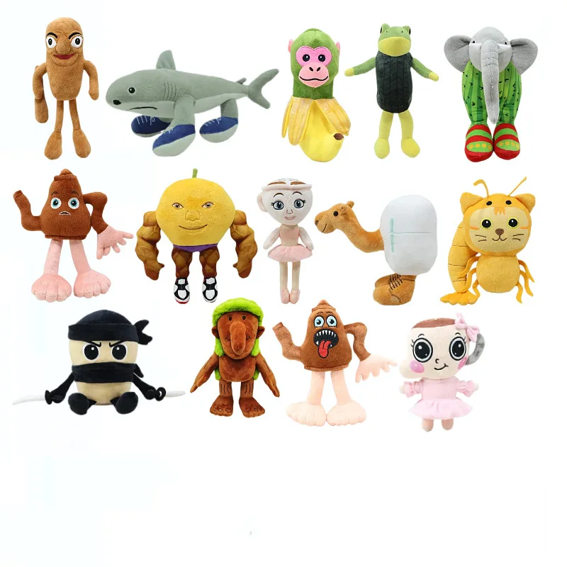 

14style Tralalelo Tralala Plush Tungtungtung Italian Brainrot Al Tralalero Tralala Plush Doll Stuffed Soft Pillow Custom Toys