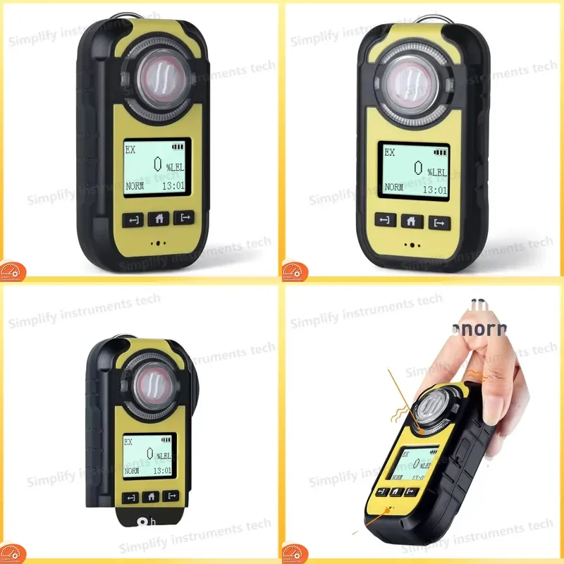 Exhaust Gas Analyzer CO Carbon Monoxide Detector for Automotive Emission Testing Portable Combustion Analyzer with Digital