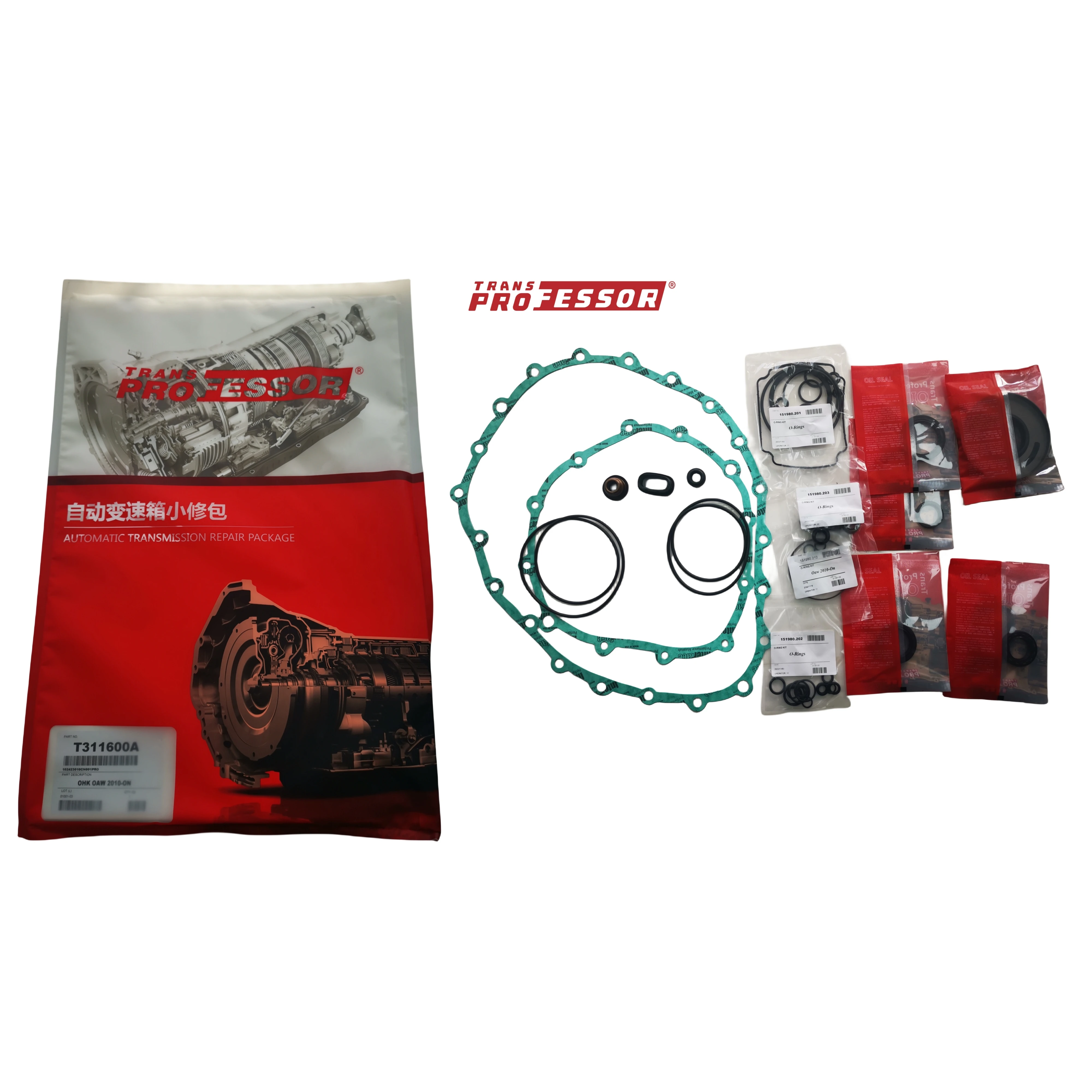 0AW CVT Transmission Repair Overhaul Kit for Audi A4 Quattro Cabriolet, TransProfessor Gearbox Gaskets Oil Seals Car Accessories