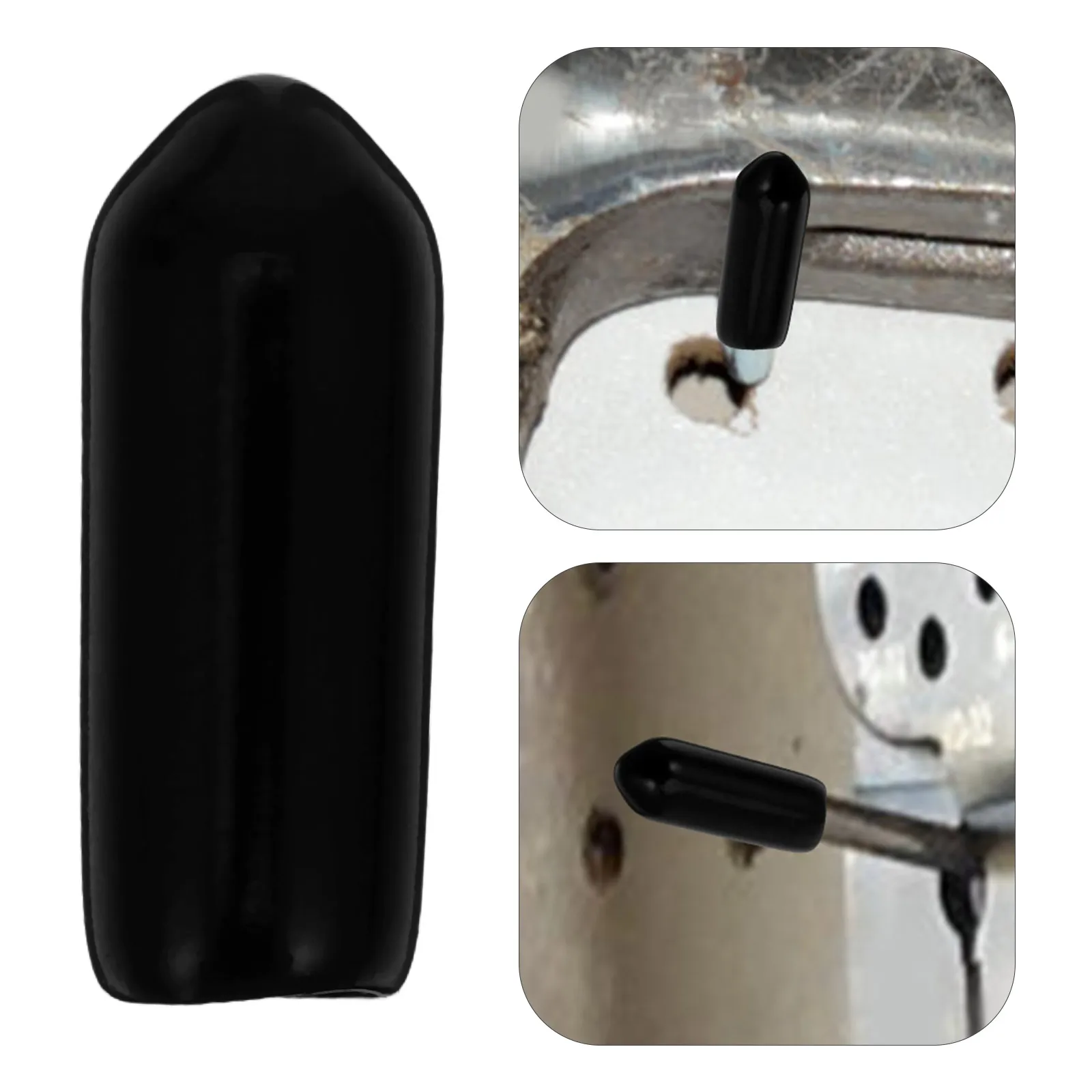 

300 Pcs Pegboard Hook Tips Strong PVC Replacement Caps for Grid Hooks Suitable Commercial Use Supermarkets Stores