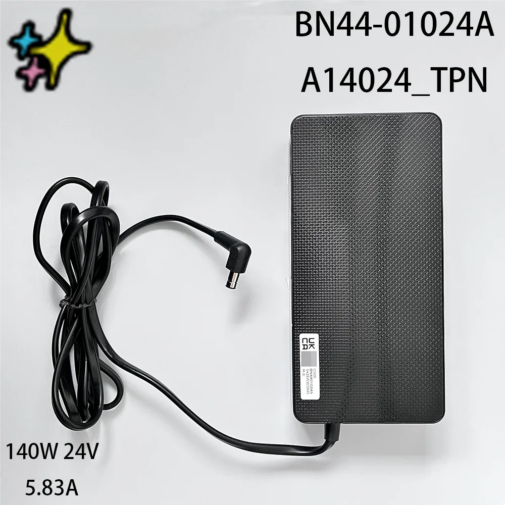 อะแดปเตอร์ไฟฟ้ากระแสตรง/กระแสสลับ A14024_TPN BN44-01024A ใหม่สำหรับ C32G75TQSR C32G75TQSN LC32G77TQSNXZA LC32G75TQSNXZA 5.83A 140W 24V