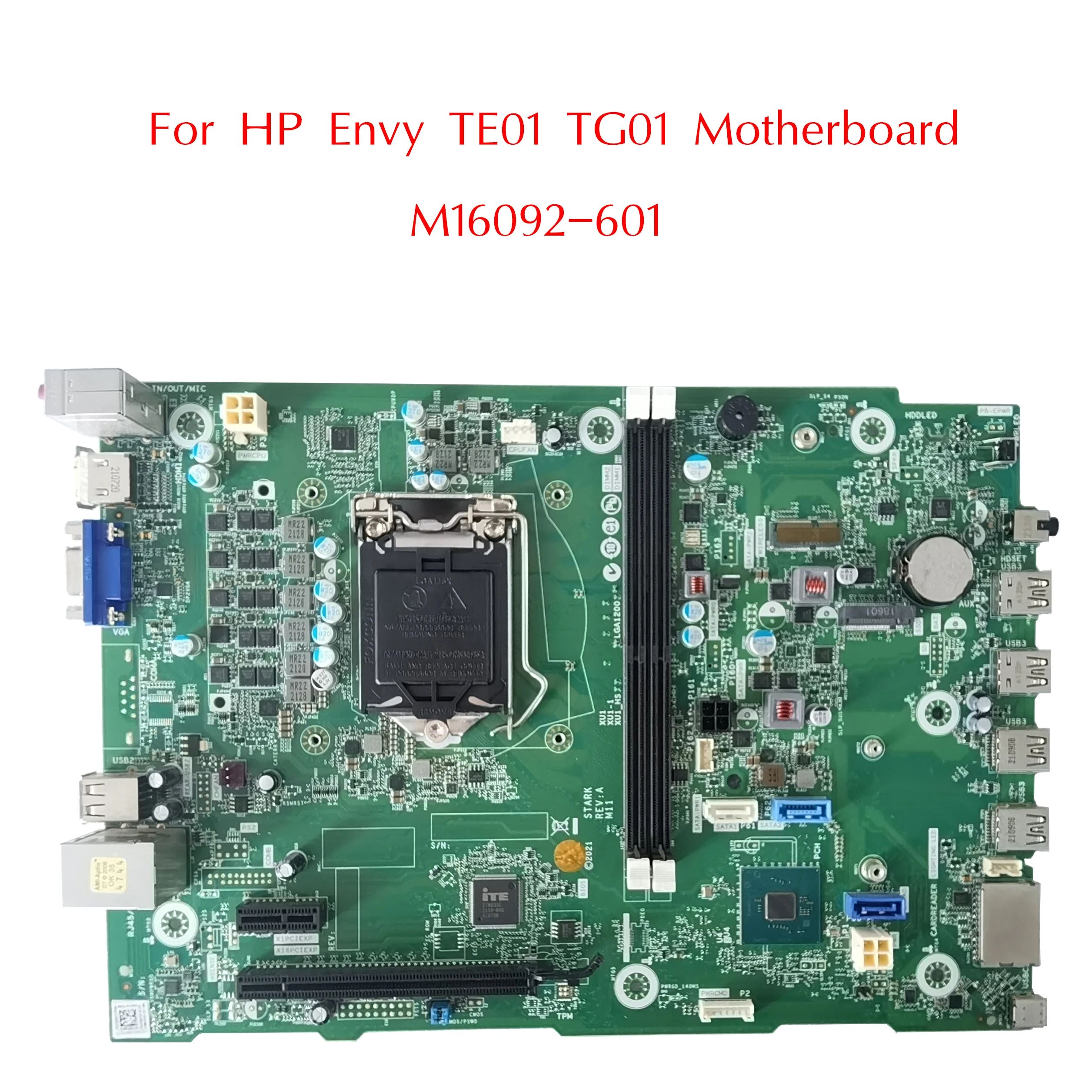 M16092-601 Used For HP Envy TE01 TP01 TG01 Motherboard M17098-001 M16092-001 Intel H570 LGA1200 11th DDR4 100% Tested