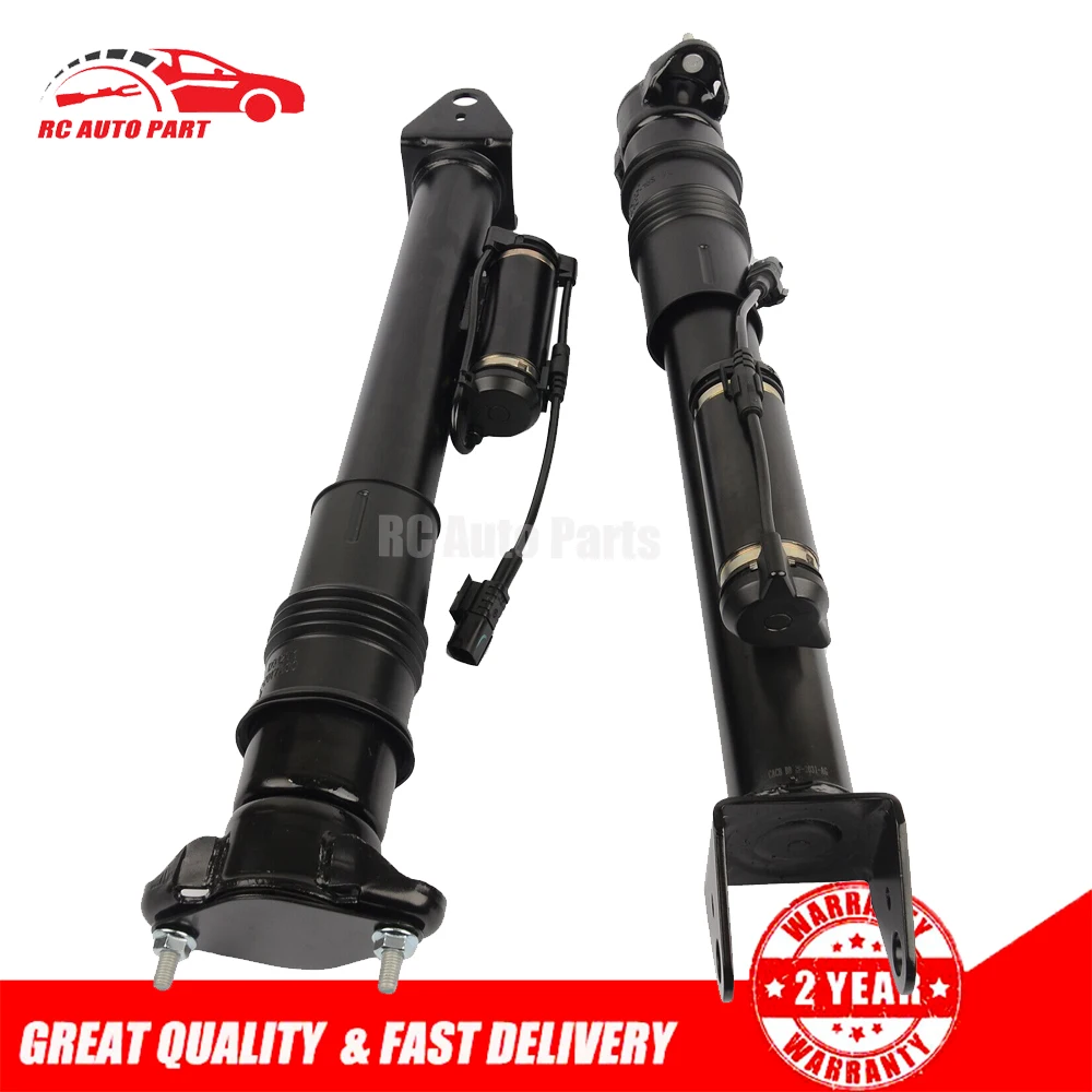 Pair Rear Air Suspension Shock Strut with ADS For Mercedes Benz ML W164 GL X164 NEW 1643200731 1643202031 1643202731 1643203031