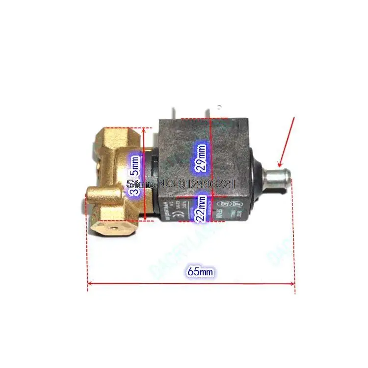 Coffee Machine Solenoid Valve AC 220V Interface G1/8 Normally Open Type High Temperature And High Pressure Steam Solenoid клап