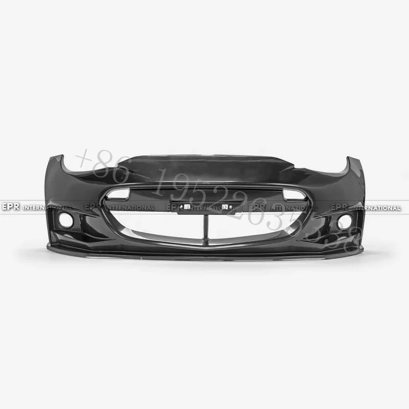 for Mazda High Quality ABS Material New Front Bumper with Exhaust Cut-Outs  MX5 ND Miata AE Type-Bolt-On Easy Installation
