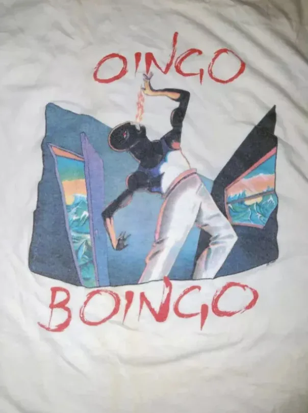 Oingo Boingo Short Sleeve T Shirt graphic all size Classic Cotton Tee