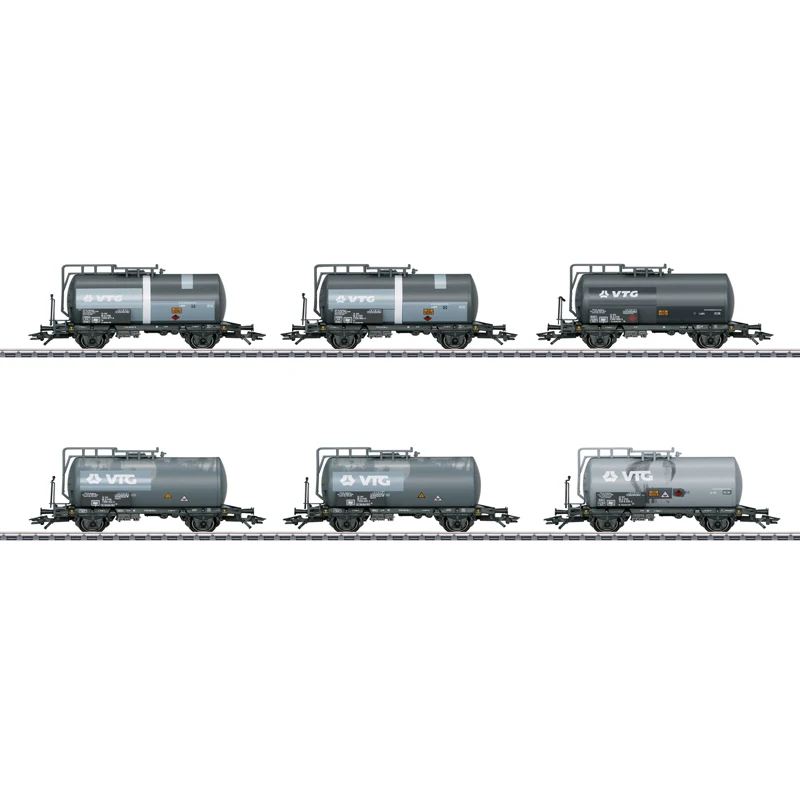 

Maerklin Train Model HO 1/87 46436 HO Zs Oil Tank Truck Transport Vehicle 6 Sections AC Diesel Locomotive Rail Car Carriage