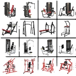 Commercial Fitness Equipment Full Set Smith Squat Gantry Back Chest Leg Strength Humvee