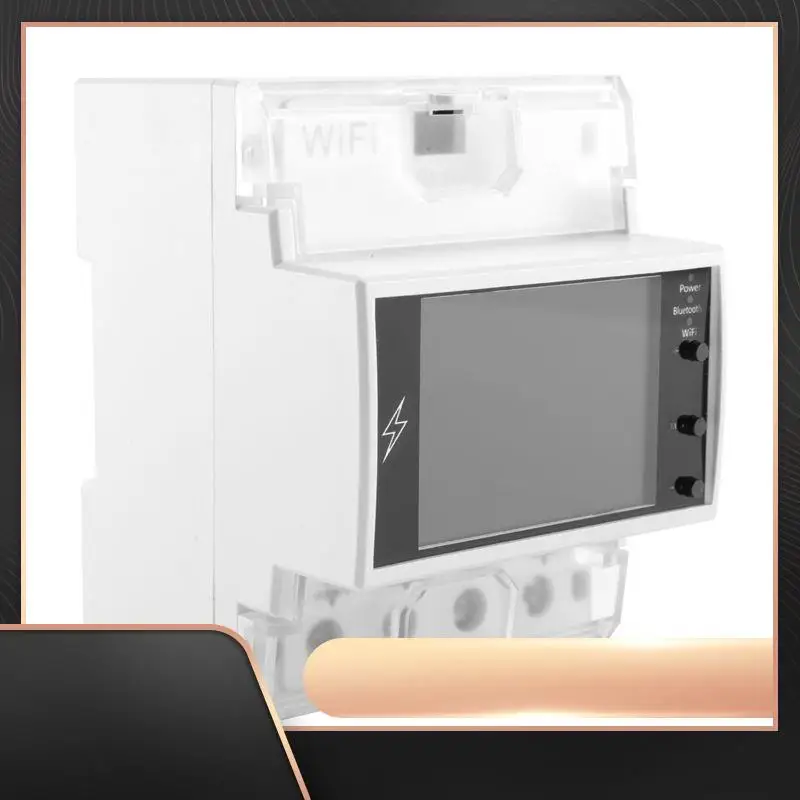 

N34R-AT4PW 100A Tuya WIFI Din Rail Smart Meter AC 220V 110V Digital Energy Meter Voltage Power Electric Power Monitor