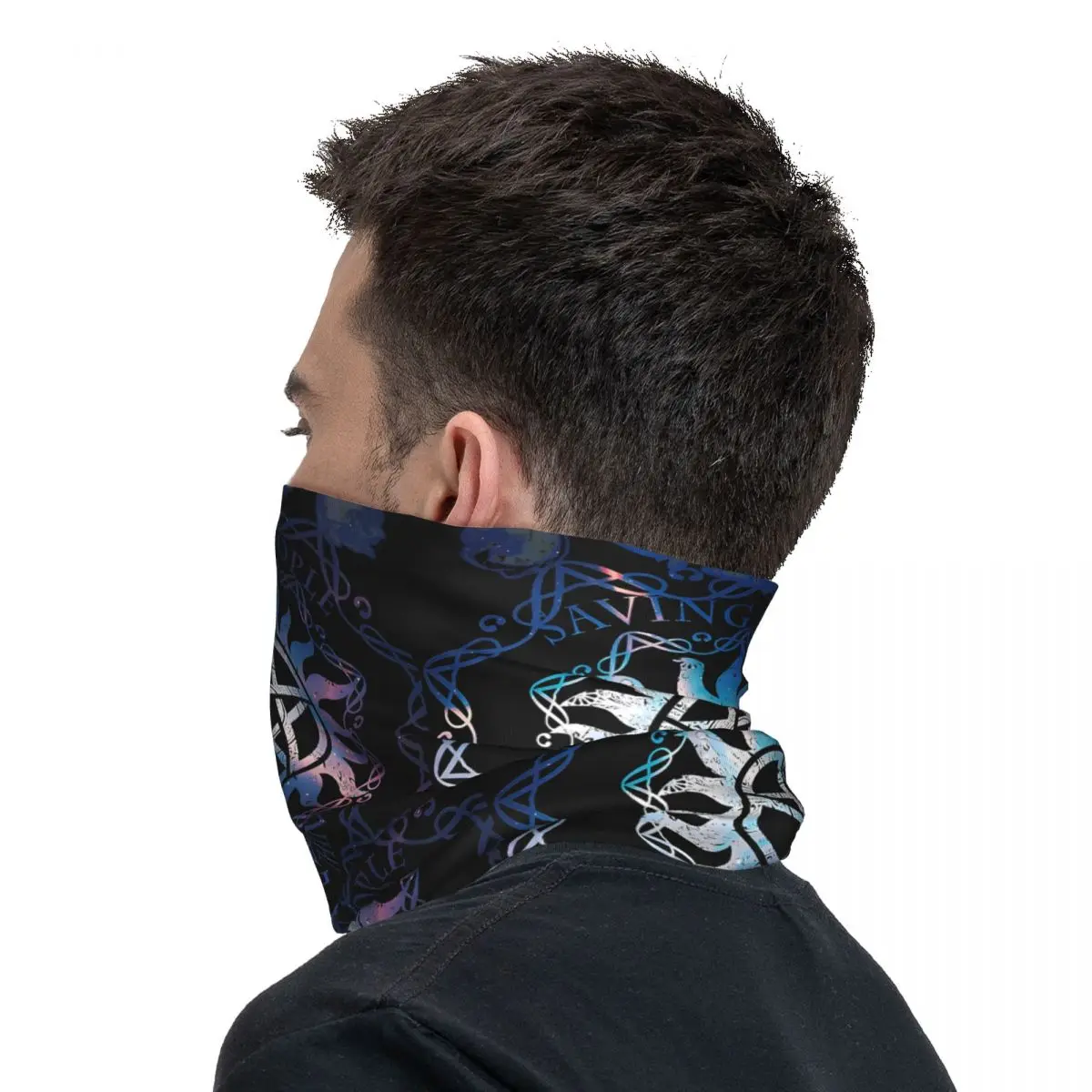 Bandana de negocios familiares para hombre y mujer, pasamontañas transpirable para ciclismo, Unisex