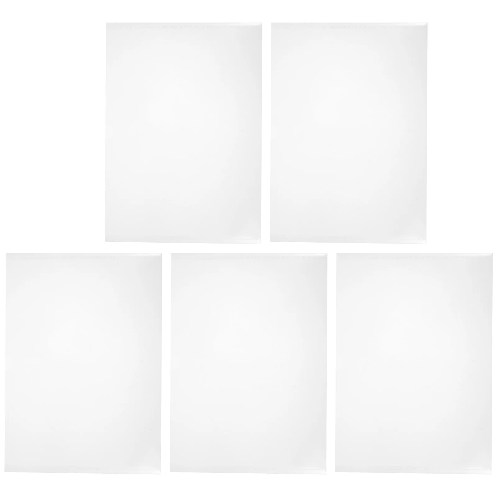 

10Pcs Plastic File Folder Clear Paper Storage Holder Document Protector Practical File Sleeve for Office Study Use