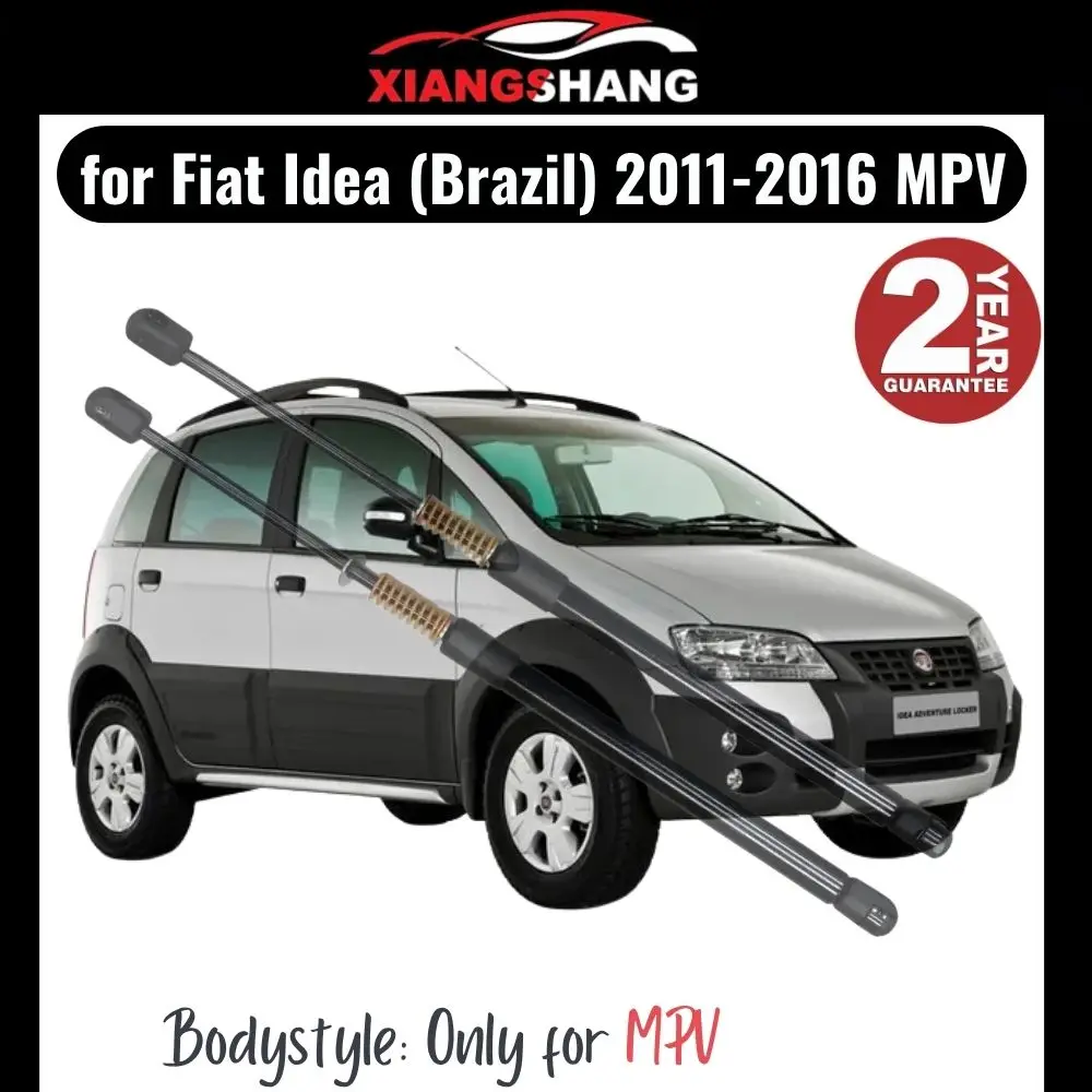 

2pcs Rear Tailgate Damper for Fiat Idea (Brazil) 2011-2016 MPV WITH SPRING Trunk Boot Gas Charged Gas Struts