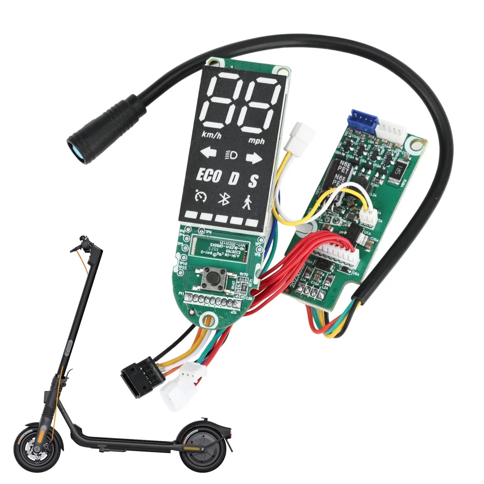 Display Dashboard for Ninebot F2 Electric Scooter F2 Pro KickScooter LED Screen PCB Instrument Parts