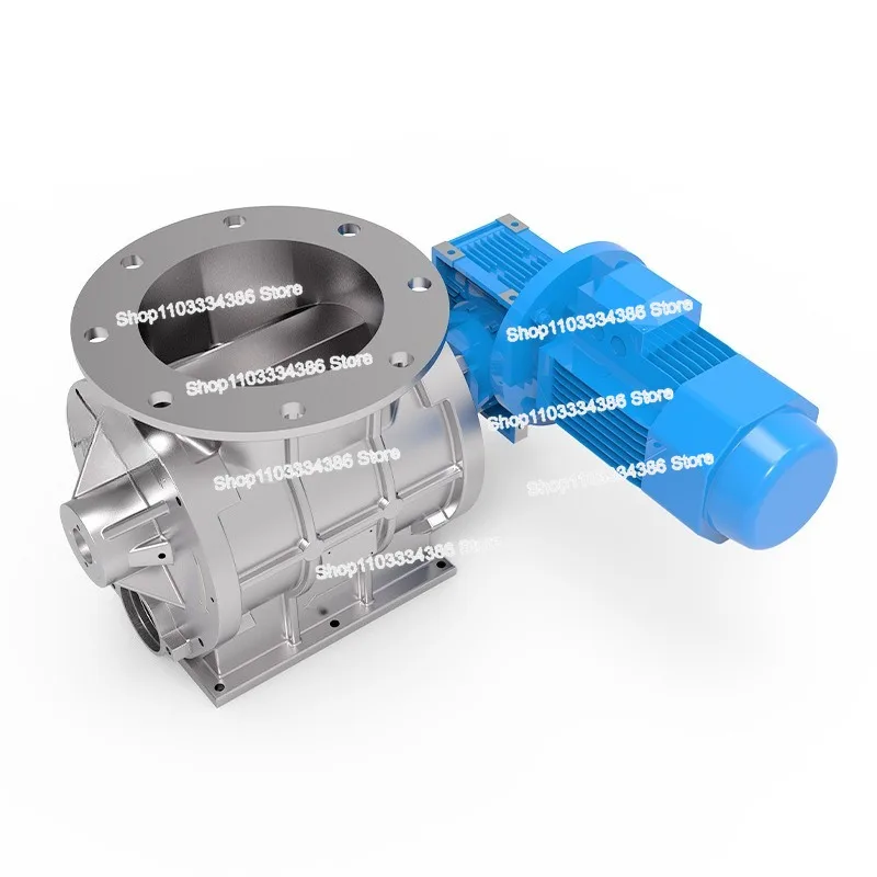 

Supply Pipeline Type Rotary Valve RVS05 Powder Particle Explosion-proof Shutdown Fan Round Mouth Stainless Steel Discharge Valve