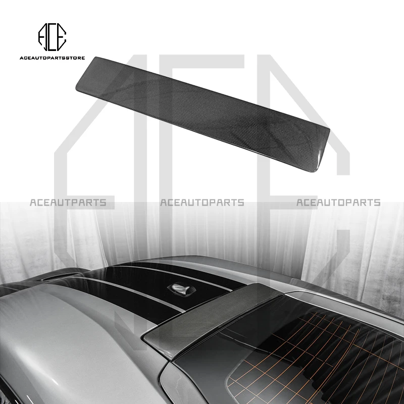 

For Ferrari 812 Superfast 2017-2021 OEM Style Dry Carbon Fiber Top Hood Rear Window Top Spoiler
