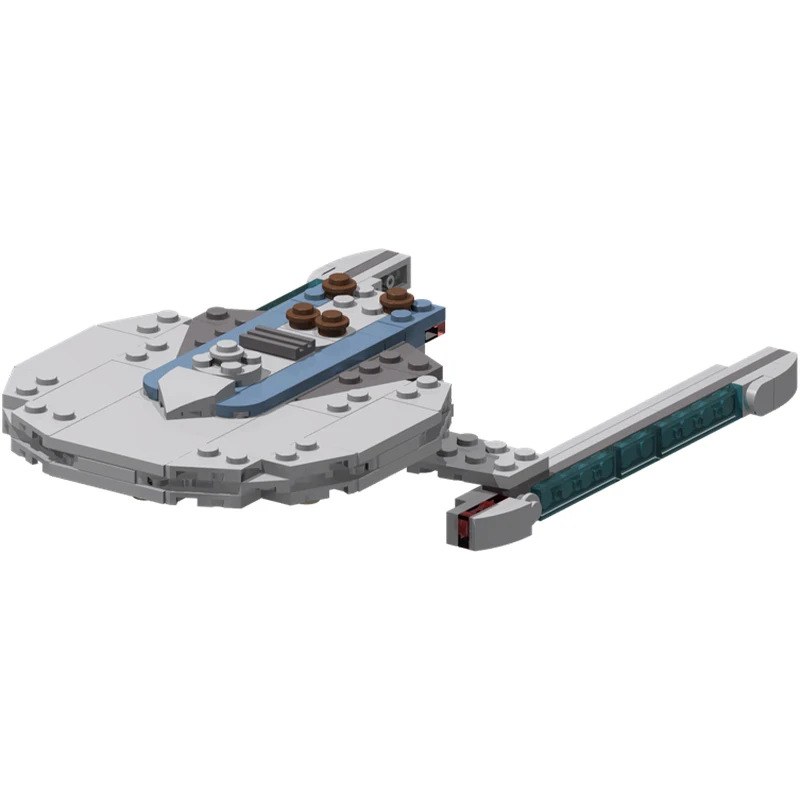 

417pcs MOC Centaur-Class Starship and Refit Smooth Edition Building Blocks Christmas Gift Scientific thinking projects Preschoo